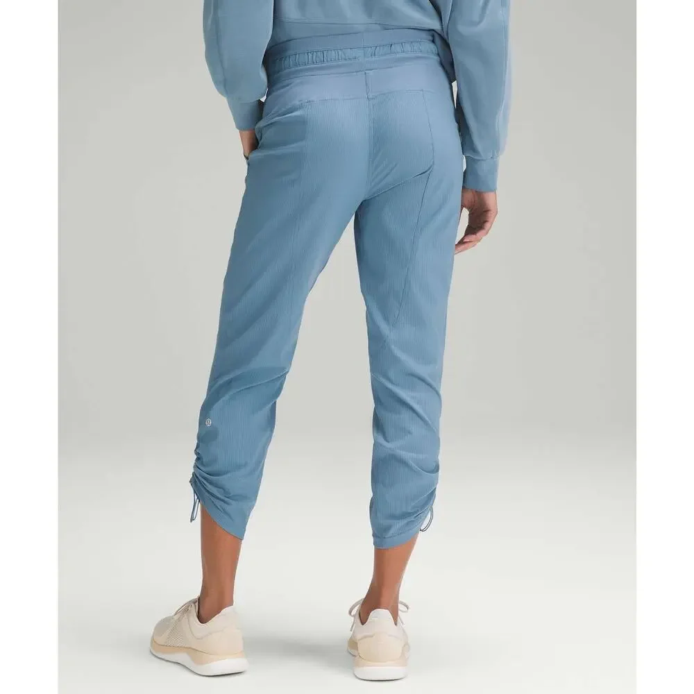 Lululemon Dance Studio Mid-Rise Cropped Pant Utility Blue Size 4